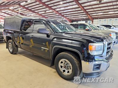 Czwarte zdjęcie samochodu z boku: 2015 GMC SIERRA K1500 VIN:1GTV2TEC6FZ381409 - miniatura