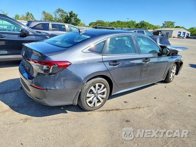 Trzecie zdjęcie samochodu z tyłu: 2025 HONDA CIVIC LX VIN:2HGFE2F24SH562760 - miniatura