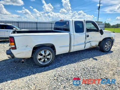 Trzecie zdjęcie samochodu z tyłu: 2001 GMC NEW SIERRA C1500 VIN:2GTEC19V511201531 - miniatura