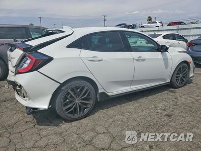 Trzecie zdjęcie samochodu z tyłu: 2021 HONDA CIVIC SPORT VIN:SHHFK7H47MU423216 - miniatura