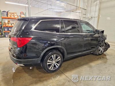 Trzecie zdjęcie samochodu z tyłu: 2018 HONDA PILOT EXL VIN:5FNYF6H51JB027599 - miniatura