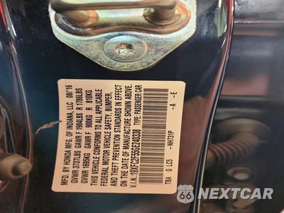 Zdjęcie 12 z 12 samochodu: 2016 HONDA CIVIC LX VIN:19XFC2F55GE240338 - miniatura
