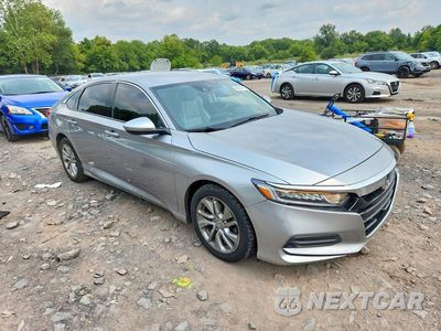 Czwarte zdjęcie samochodu z boku: 2019 HONDA ACCORD LX VIN:1HGCV1F10KA024060 - miniatura