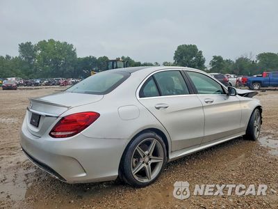 Trzecie zdjęcie samochodu z tyłu: 2015 MERCEDES-BENZ C 300 VIN:55SWF4JB0FU057436 - miniatura