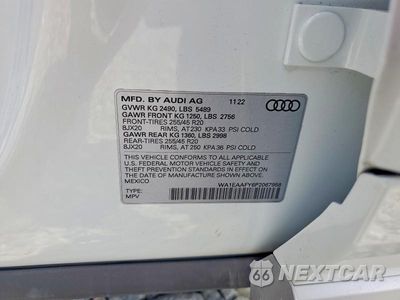 Zdjęcie 14 z 14 samochodu: 2023 AUDI Q5 PREMIUM PLUS 45 VIN:WA1EAAFY6P2067958 - miniatura