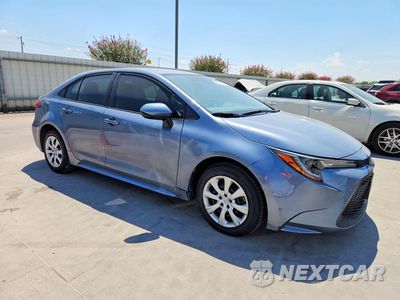 Czwarte zdjęcie samochodu z boku: 2022 TOYOTA COROLLA LE VIN:5YFEPMAE6NP366092 - miniatura