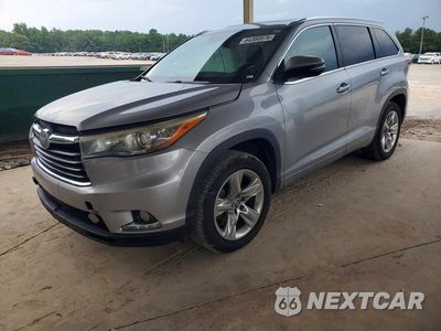 2016 TOYOTA HIGHLANDER LIMITED PLATINUM 5TDYKRFH0GS158960 - główne zdjęcie licytacji z USA - miniatura