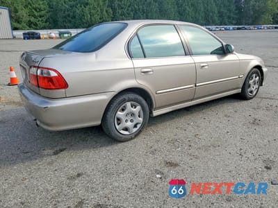Trzecie zdjęcie samochodu z tyłu: 2000 HONDA CIVIC EX VIN:1HGEJ864XYL068006 - miniatura