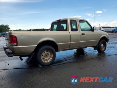 Trzecie zdjęcie samochodu z tyłu: 2000 FORD RANGER SUPER CAB VIN:1FTYR14V9YTA15417 - miniatura