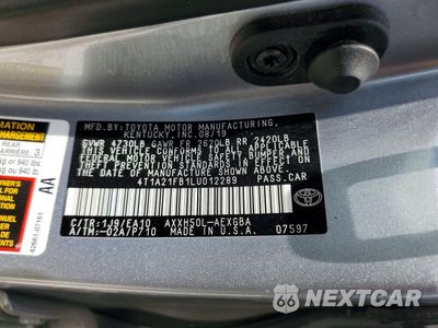 Zdjęcie 12 z 12 samochodu: 2020 TOYOTA AVALON XLE VIN:4T1A21FB1LU012289 - miniatura