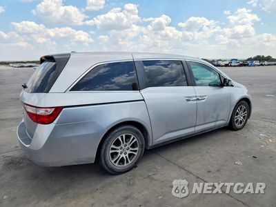 Trzecie zdjęcie samochodu z tyłu: 2013 HONDA ODYSSEY EXL VIN:5FNRL5H63DB054145 - miniatura