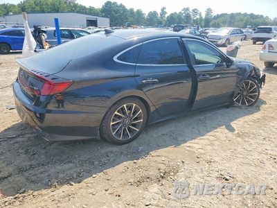 Trzecie zdjęcie samochodu z tyłu: 2021 HYUNDAI SONATA LIMITED VIN:5NPEH4J23MH117702 - miniatura