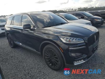 Czwarte zdjęcie samochodu z boku: 2020 LINCOLN AVIATOR RESERVE VIN:5LM5J7XC1LGL13123 - miniatura