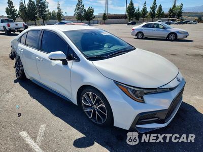 Czwarte zdjęcie samochodu z boku: 2020 TOYOTA COROLLA SE VIN:JTDS4RCE3LJ033114 - miniatura
