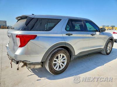 Trzecie zdjęcie samochodu z tyłu: 2021 FORD EXPLORER VIN:1FMSK7BH2MGA39860 - miniatura