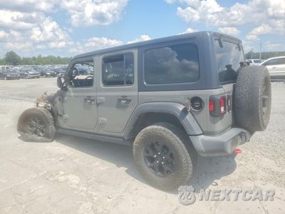 Drugie zdjęcie samochodu z przodu: 2021 JEEP WRANGLER UNLIMITED SPORT VIN:1C4HJXDN2MW733927 - miniatura