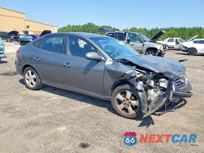 Czwarte zdjęcie samochodu z boku: 2007 HYUNDAI ELANTRA GLS VIN:KMHDU46D97U063149 - miniatura