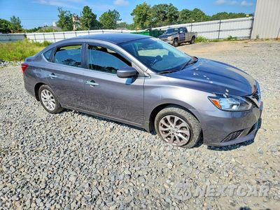 Czwarte zdjęcie samochodu z boku: 2019 NISSAN SENTRA SV VIN:3N1AB7AP5KY390687 - miniatura