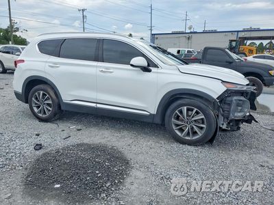 Czwarte zdjęcie samochodu z boku: 2020 HYUNDAI SANTA FE SEL VIN:5NMS33AD5LH214800 - miniatura