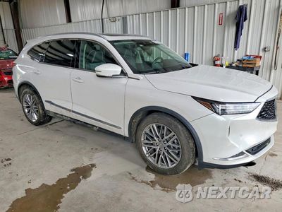 Czwarte zdjęcie samochodu z boku: 2023 ACURA MDX ADVANCE VIN:5J8YE1H84PL035624 - miniatura