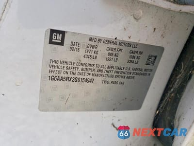 Zdjęcie 12 z 12 samochodu: 2016 CADILLAC ATS VIN:1G6AA5RX2G0154947 - miniatura