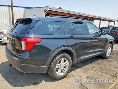 Trzecie zdjęcie samochodu z tyłu: 2023 FORD EXPLORER XLT VIN:1FMSK8DH0PGC03260 - miniatura