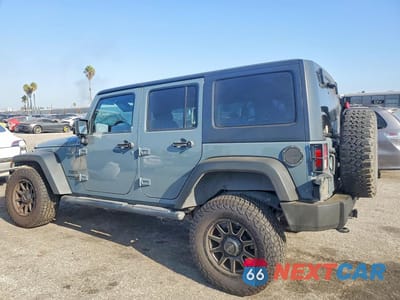 Drugie zdjęcie samochodu z przodu: 2014 JEEP WRANGLER UNLIMITED SPORT VIN:1C4BJWDGXEL176916 - miniatura