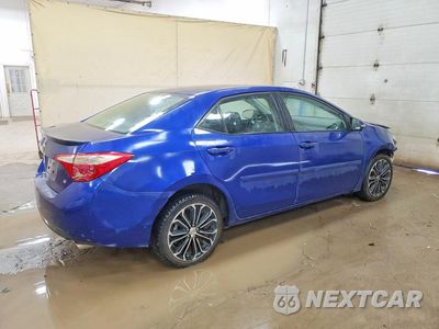 Trzecie zdjęcie samochodu z tyłu: 2014 TOYOTA COROLLA S PLUS VIN:2T1BURHE2EC100762 - miniatura