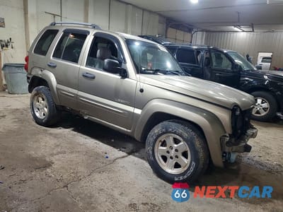 Czwarte zdjęcie samochodu z boku: 2004 JEEP LIBERTY LIMITED VIN:1J8GL58K44W320510 - miniatura