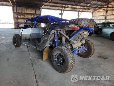 Trzecie zdjęcie samochodu z tyłu: 2018 CAN-AM MAVERICK X3 UTILITY VEHICLE VIN:3JBVEAW20JK000180 - miniatura