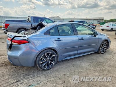 Trzecie zdjęcie samochodu z tyłu: 2022 TOYOTA COROLLA SE VIN:JTDS4MCE1NJ098596 - miniatura