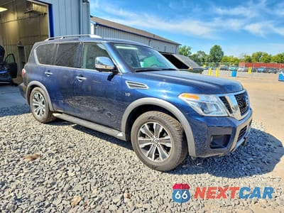 Czwarte zdjęcie samochodu z boku: 2019 NISSAN ARMADA SL VIN:JN8AY2NC8KX509361 - miniatura