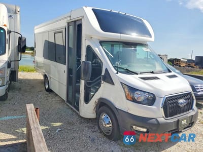 2023 FORD TRANSIT SHUTTLE BUS 1FDEU6PG5PKB29796 - główne zdjęcie licytacji z USA - miniatura