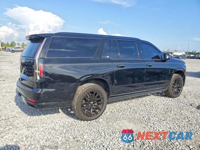Trzecie zdjęcie samochodu z tyłu: 2021 CADILLAC ESCALADE ESV SPORT PLATINUM VIN:1GYS4RKL7MR431391 - miniatura