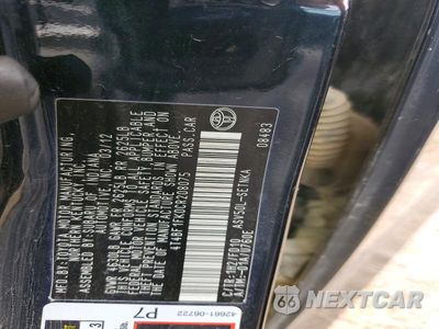Zdjęcie 12 z 12 samochodu: 2012 TOYOTA CAMRY LE VIN:4T4BF1FK0CR208075 - miniatura