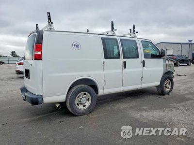 Trzecie zdjęcie samochodu z tyłu: 2020 CHEVROLET EXPRESS G2500 VIN:1GCWGAFP5L1189789 - miniatura