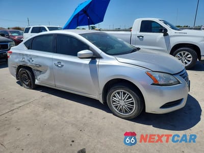 Czwarte zdjęcie samochodu z boku: 2013 NISSAN SENTRA S VIN:1N4AB7AP2DN908158 - miniatura