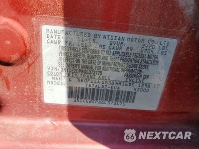 Zdjęcie 12 z 12 samochodu: 2016 NISSAN VERSA NOTE SV VIN:3N1CE2CP8GL373175 - miniatura