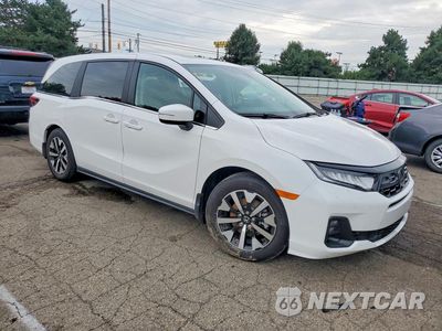 Czwarte zdjęcie samochodu z boku: 2026 HONDA ODYSSEY EXL VIN:5FNRL6H69TB057796 - miniatura