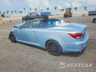 Trzecie zdjęcie samochodu z tyłu: 2010 LEXUS IS 250C BASE VIN:JTHFF2C2XA2507008 - miniatura