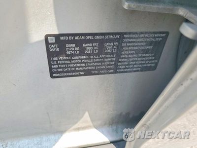 Zdjęcie 12 z 12 samochodu: 2011 BUICK REGAL CXL VIN:W04GS5EC6B1002707 - miniatura