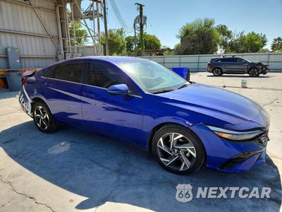 Czwarte zdjęcie samochodu z boku: 2024 HYUNDAI ELANTRA SEL VIN:KMHLS4DGXRU820304 - miniatura