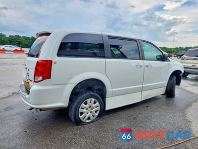 Trzecie zdjęcie samochodu z tyłu: 2018 DODGE GRAND CARAVAN SE VIN:2C7WDGBG2JR141003 - miniatura