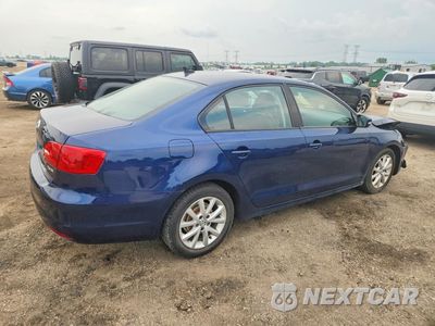 Trzecie zdjęcie samochodu z tyłu: 2011 VOLKSWAGEN JETTA SE VIN:3VWDX7AJ7BM009725 - miniatura