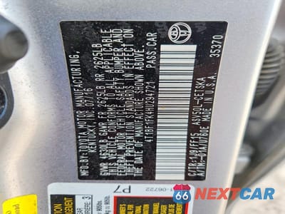 Zdjęcie 12 z 12 samochodu: 2017 TOYOTA CAMRY SE VIN:4T1BF1FK4HU294721 - miniatura