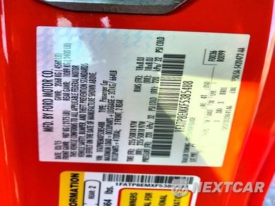 Zdjęcie 12 z 12 samochodu: 2015 FORD MUSTANG VIN:1FATP8EMXF5385488 - miniatura