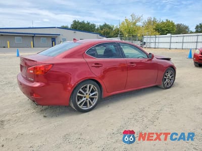 Trzecie zdjęcie samochodu z tyłu: 2007 LEXUS IS 250 BASE VIN:JTHBK262575037841 - miniatura