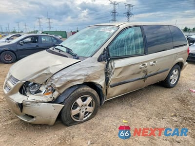 2007 DODGE CARAVAN SXT 1D4GP45RX7B182705 - główne zdjęcie licytacji z USA - miniatura