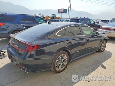 Trzecie zdjęcie samochodu z tyłu: 2023 HYUNDAI SONATA SEL VIN:KMHL64JA1PA301290 - miniatura