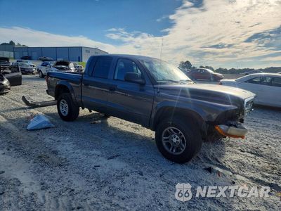 Czwarte zdjęcie samochodu z boku: 2004 DODGE DAKOTA QUAD SLT VIN:1B4HS58N92F123318 - miniatura